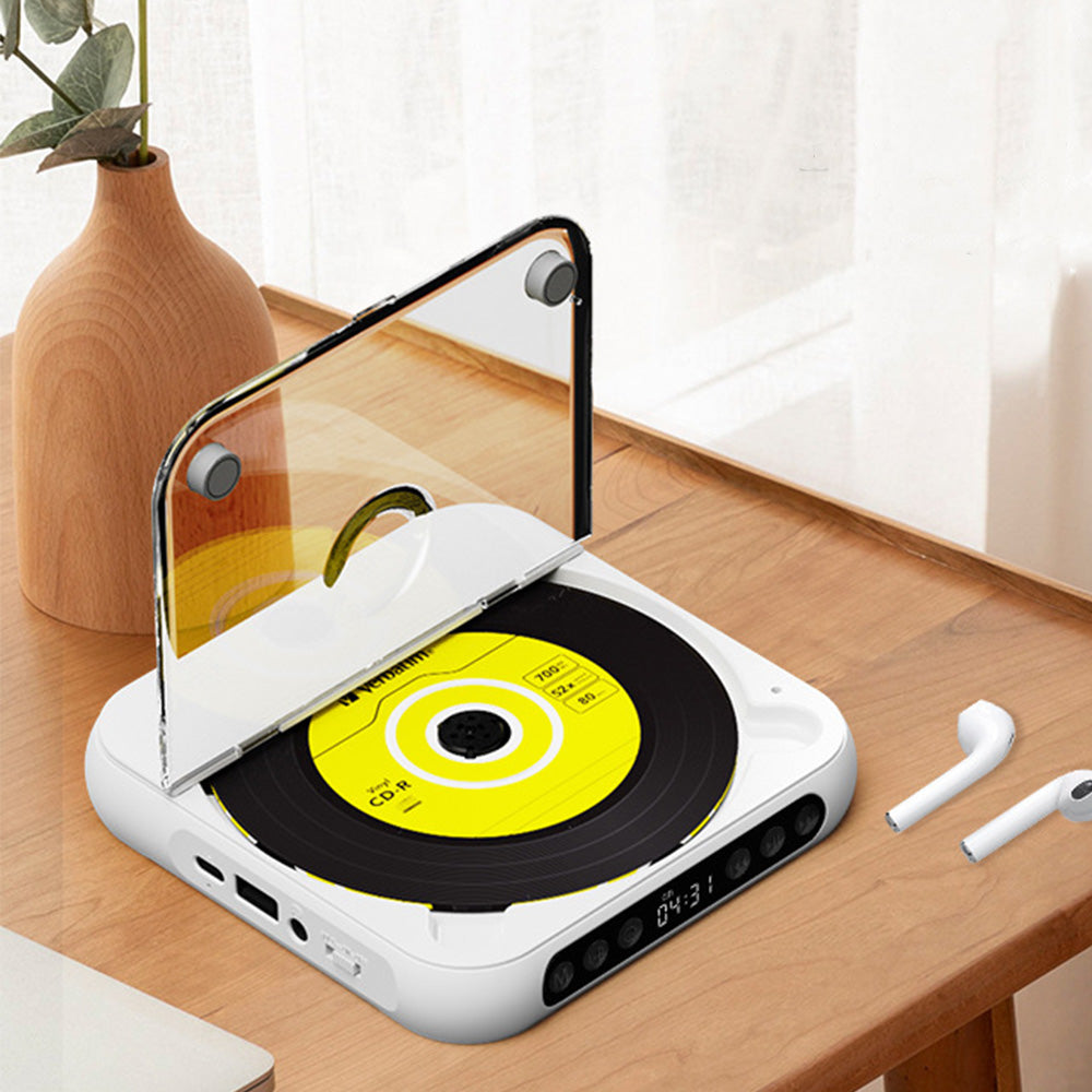 Rechargeable CD Player with Bluetooth Portable Personal CD Player