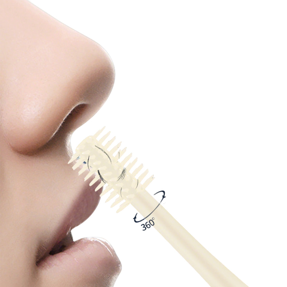 Nose Hair Trimmer for Men Women Double Sided Nose Hair Knife with Nose Picker