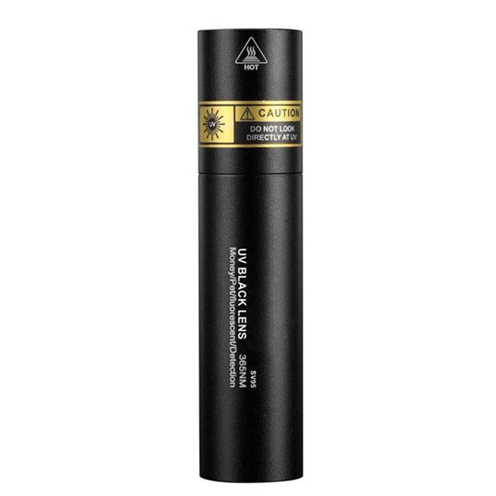 Zoomable 365nm UV Flashlight LED Scalable Clip Blacklight Flashlight for Pet Stain Detection