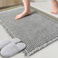 Waffle Bath Mat Cushioned Non Slip Bathroom Rug for Floor Standing Mat