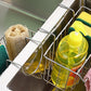 Stainless Steel Kitchen Sink Hanging Storage Basket Rack