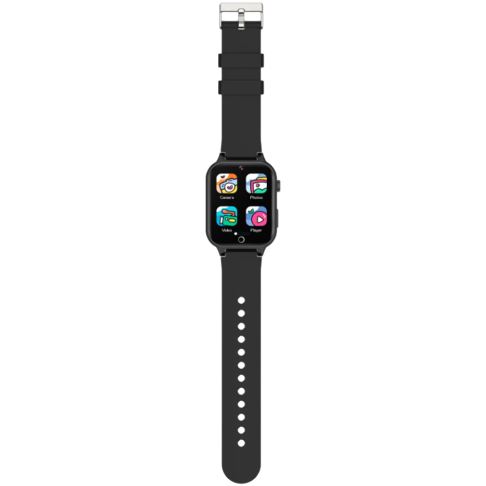 Kids Smart Watch Touch Screen Elastic Strap Smartwatch with Video Camera Pedometer