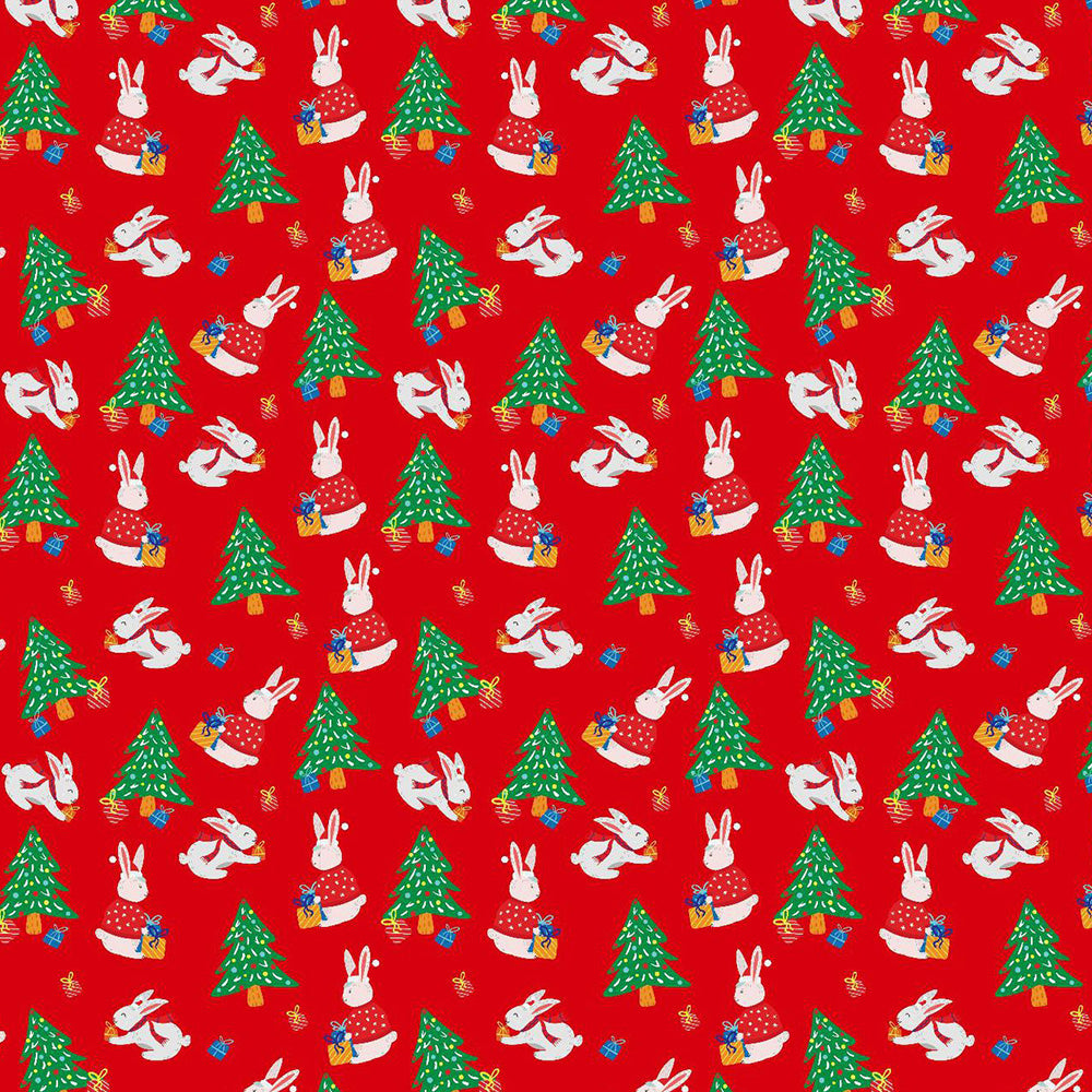 10Pcs Christmas Wrapping Paper Christmas Present Wrap Rolls Cute Traditional Xmas Wrap Paper