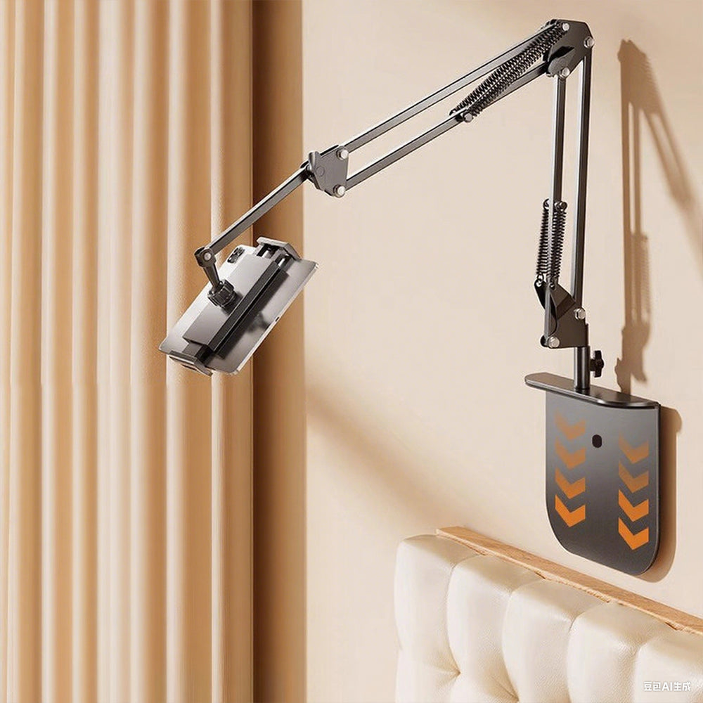 Adjustable Phone Tablet Holder Stand for 4–11 Inch Devices Desktop and Clamp Mount