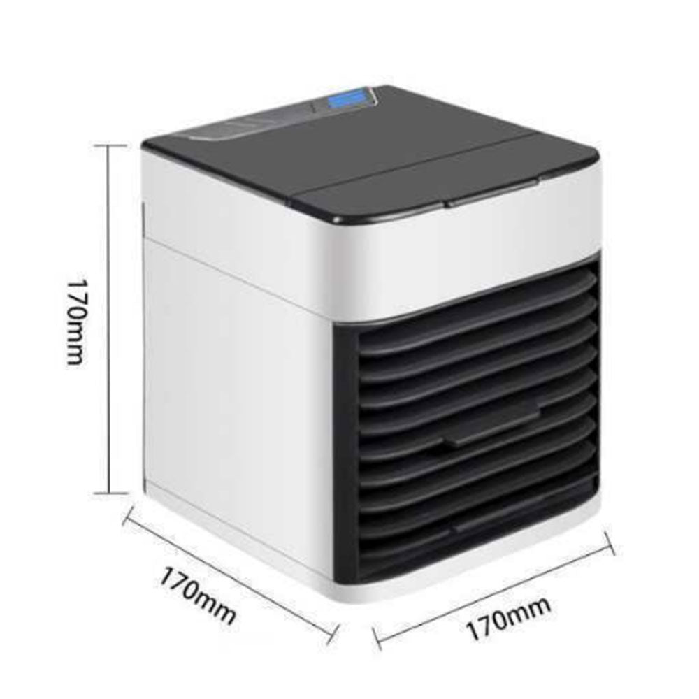 17x17x17CM Portable Cooling Fan Mini Air Conditioner Humidifier Desk USB Fan