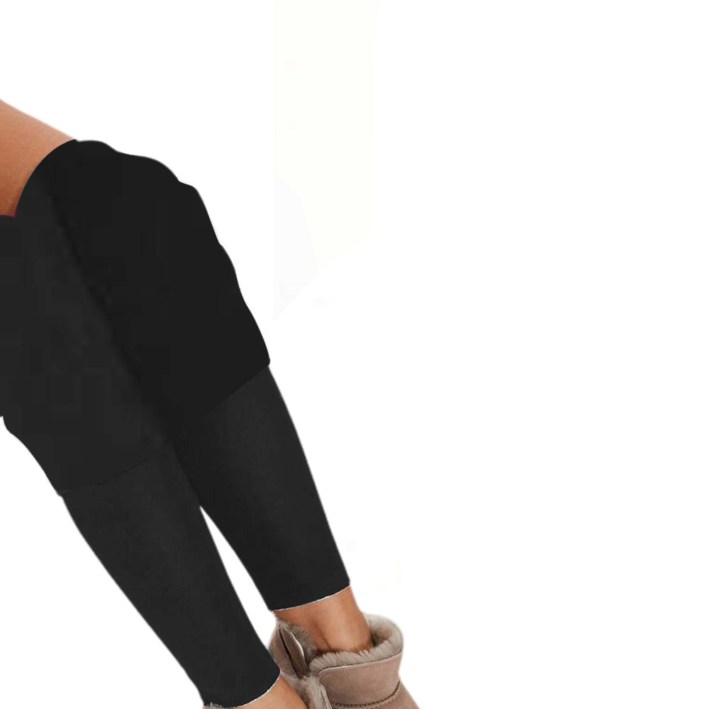 Fleece Lined Women High Waisted Winter Yoga Leggings Pants