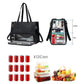 2-in-1 Tote Travel Bag and Wallet with Insulated Lunch Compartment