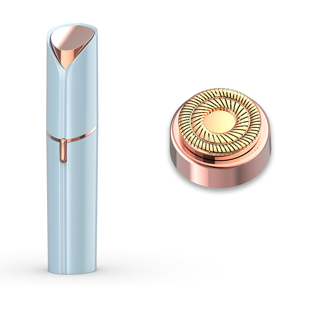 Rechargeable Womens Facial Hair Remover USB Face Shaver for Lip Chin Cheek