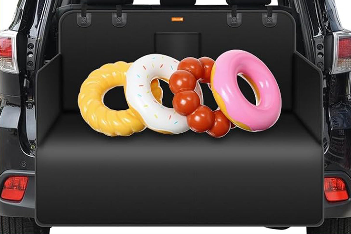 Waterproof Car Trunk Liner for Pets Anti-Slip Scratch-Resistant Dog Cargo Mat