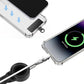 2XRetractable Phone Holder Locking Carabiner 360 Degree Swivel for Sports