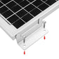 8Pcs Solar Panel Mounting Bracket Set Aluminum Alloy Solar Bracket for RV Roofs