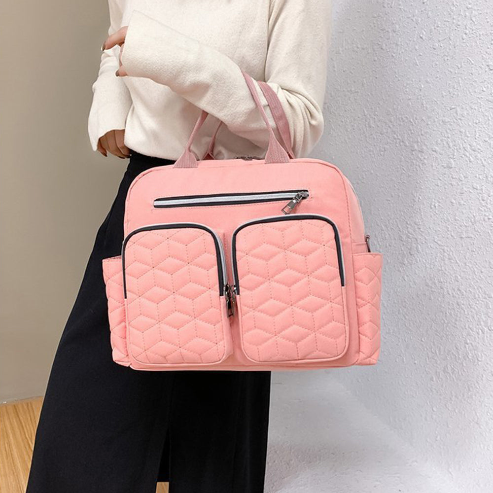 Large Capacity Mummy Travel Shoulder Bag Nappy Tote Handbag