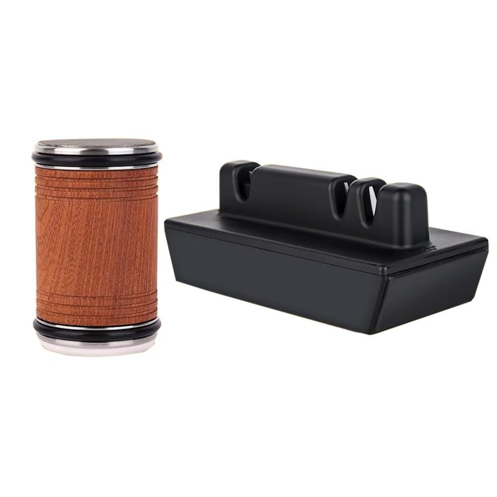 Rolling Knife Sharpener Kit with Attractive Angle Base for Kitchen and Outdoor Blades