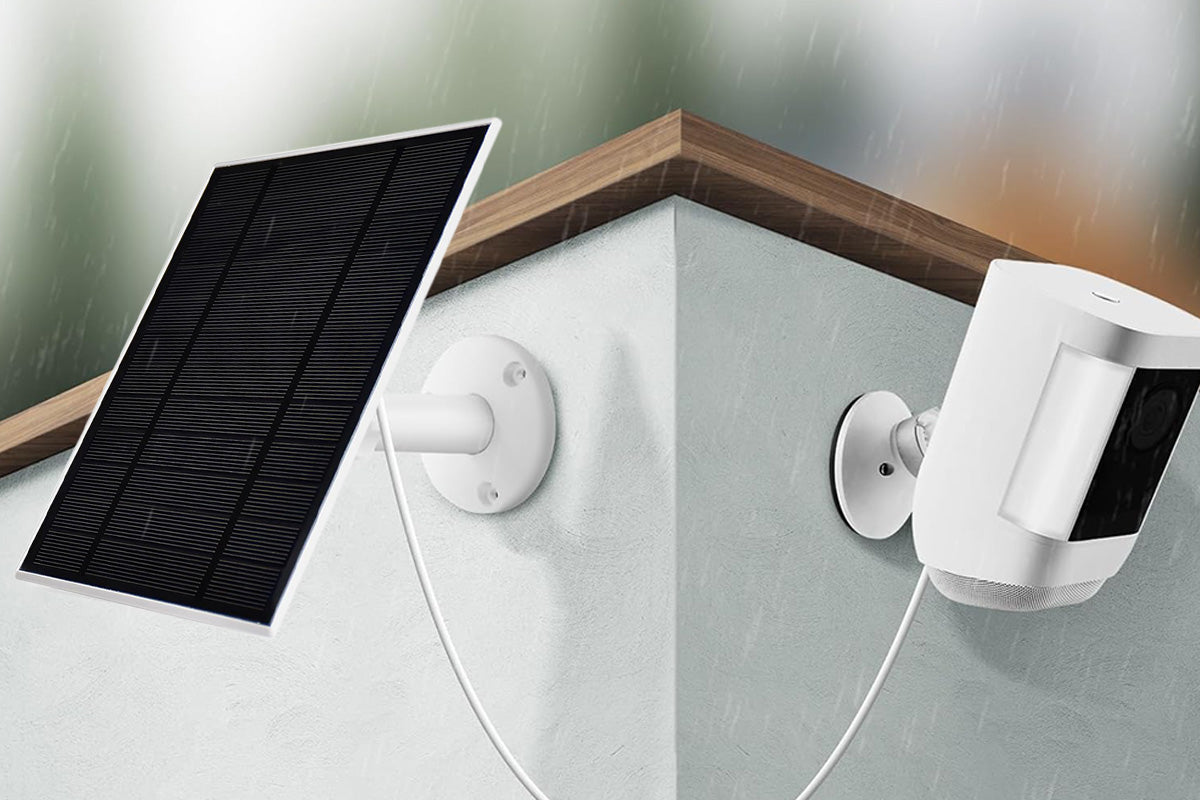 Solar Panel for Ring Camera USB-C Charging Security Camera Accessory