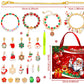 2025 Christmas Advent Calendar Bracelet Blind Box Kit DIY Charm Bracelets Gift