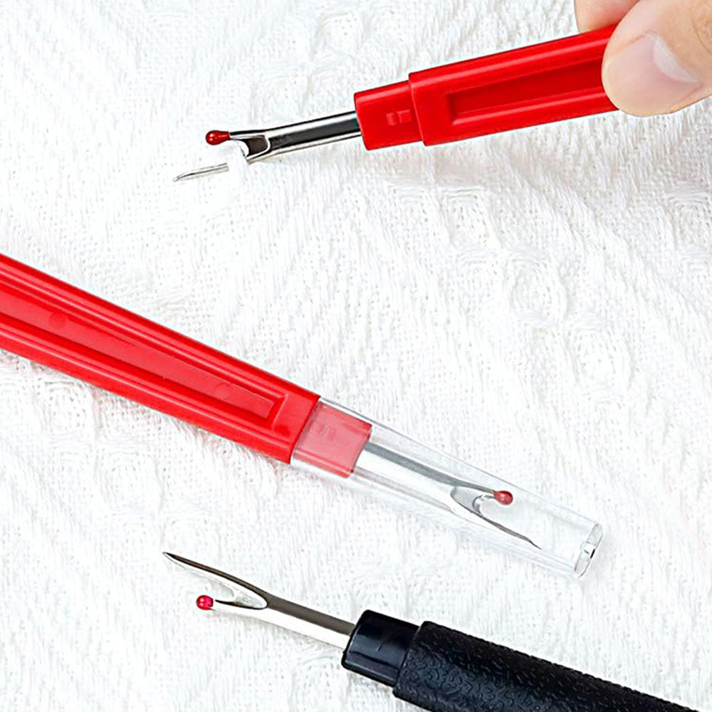 Sewing Seam Ripper Tool with Storage Box Thread Removers for DIY Tailoring