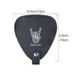 Guitar Picks Holder Case with 22 Picks PU Leather Guitar Plectrums Storage Pouch