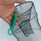 Fishing Bait Trap with Pull Rope Collapsible Fish Net for Ponds Lakes