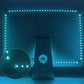10Pcs L Shape 4-Pin 10mm LED Connectors with 20Pcs Clips for Strip Lights