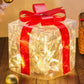 3D 3-Pack Christmas Gift Box with LED Lights Decorations