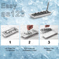 304 Stainless Steel Ice Cube Tray with Release Handle 18 Cubes