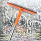 2 in 1 Extendable Window Squeegee Cleaner for Glass Car and Shower