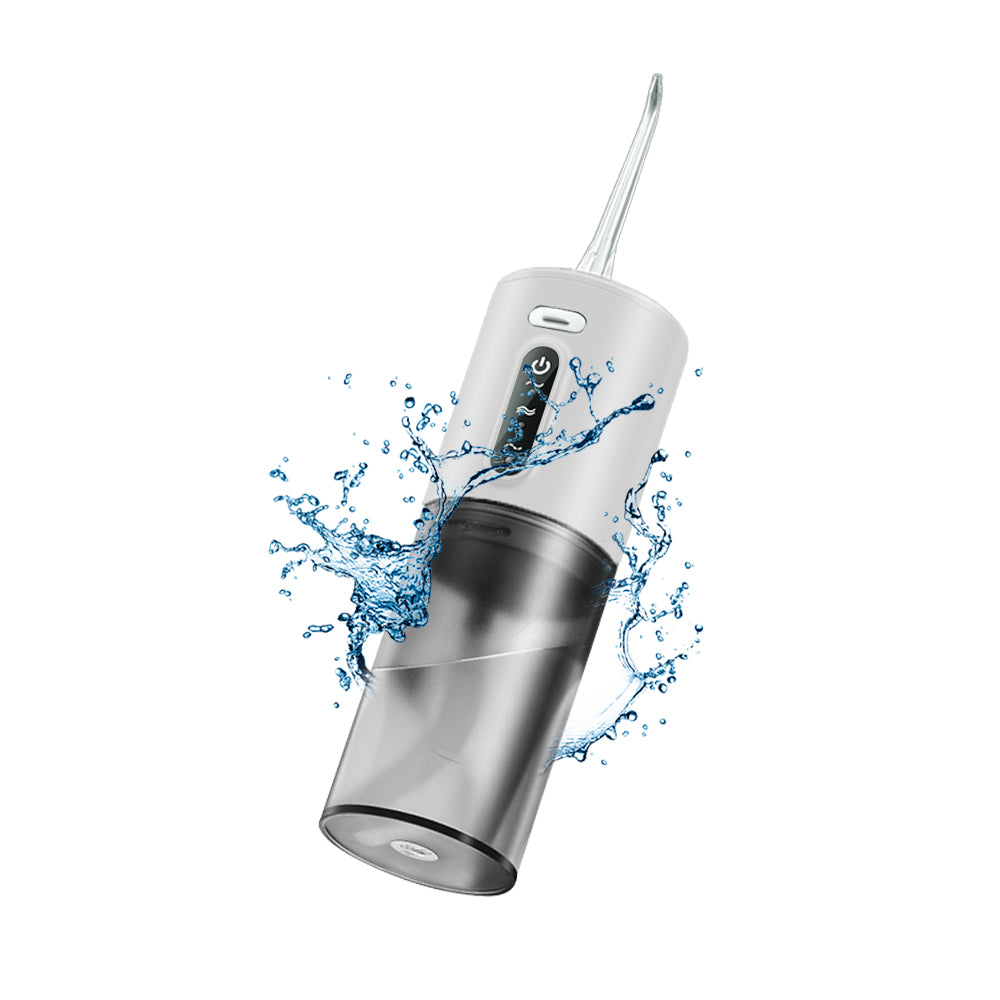 Electric Cordless Water Flosser Oral Irrigator with Five Nozzles
