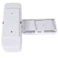 Toothpaste Dispenser and 5 Toothbrush Holder Set Wall Mount Stand