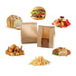 50Pcs Paper Bread Bags with Window Bread Bags and Wire Seal