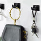 10 Pcs No Drill Curtain Rod Holder Self Adhesive Hook for Smooth Surface