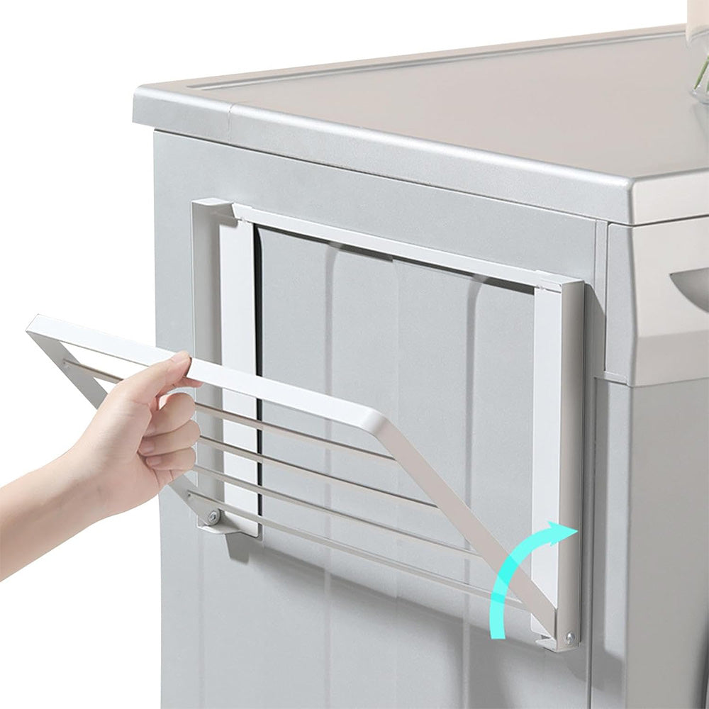 Foldable Storage Shelf for Washing Machine and Refrigerator
