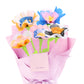 Fabric Flower Bouquet DIY Arts and Crafts Kit Toys for Girls