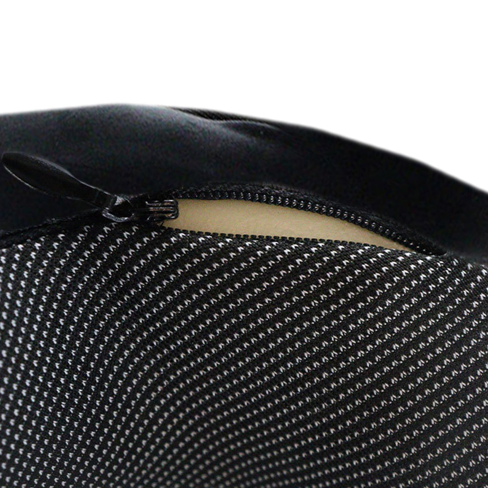 Travel U-Shape Memory Foam Neck Pillow with Noise Reduction Earmuffs Blackout Hat