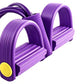 Foot Leg Pedal Resistance Band Puller Rope 6 Tube Pedal Ankle Exercise