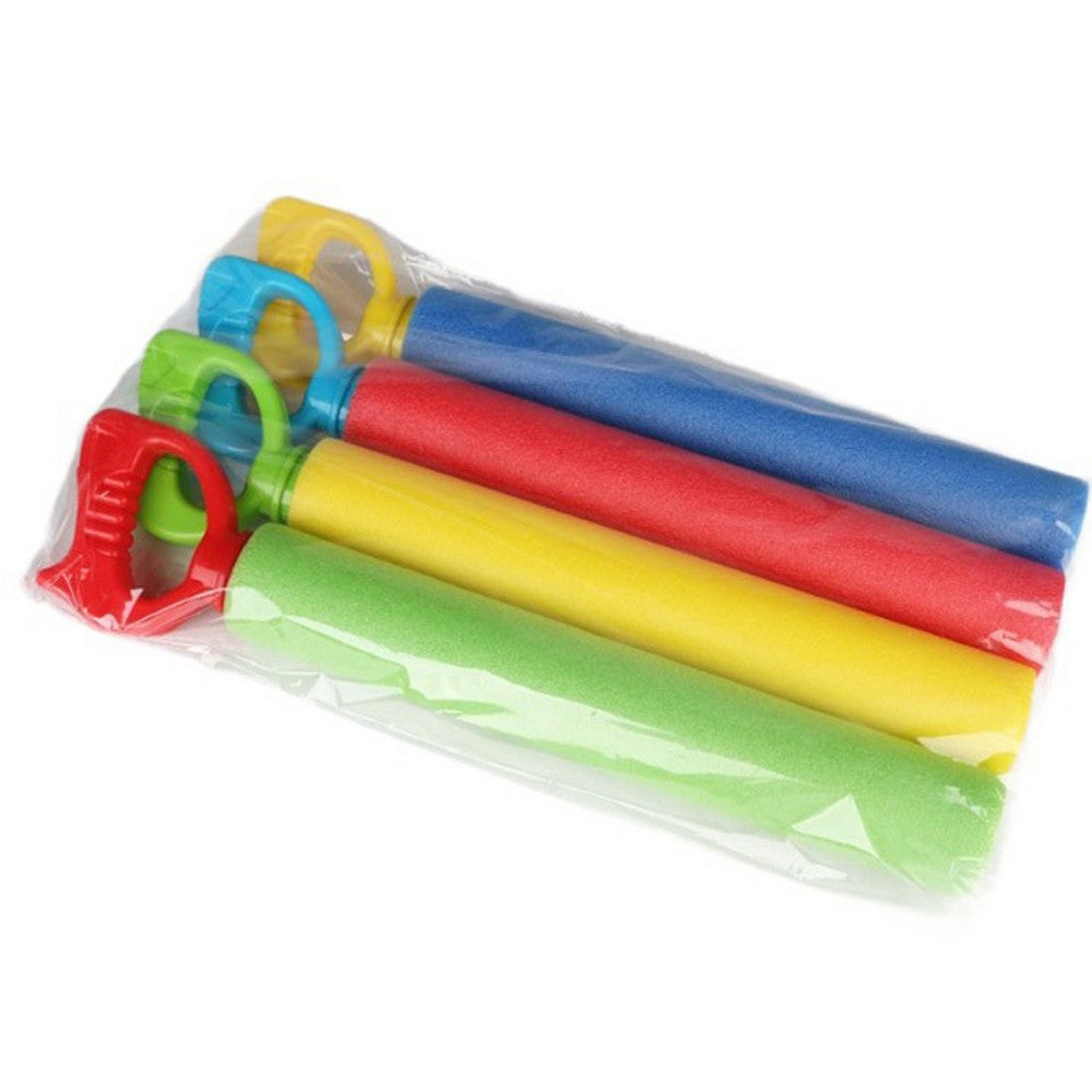4Pcs Water Gun Foam Water Squirt Shooter Gun Pool Game Summer Fun Water Blaster