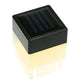 Solar Garden Light Powered Fence Post Cap Lights LED Landscape Outdoor