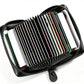 PU Leather Accordion Card Holder Zipper Credit Card Wallet Purse for 20 Cards