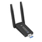 WiFi Wireless Adapter with Bluetooth 5.0 Dual Band 1300Mbps USB 3.0 for PC and Mac
