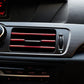 20 Pack Car Interior Air Vent Decorative Trim Strip Universal Fit for All Models