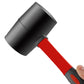8oz Rubber Mallet Hammer Fiberglass Handle for Flooring Tent Stakes Woodworking
