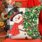 Set of 4 Christmas Pillow Covers Decorative Throw Pillow Covers for Sofa