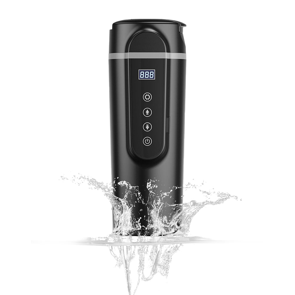 12V/24V Portable Water Boiler Heated Travel Mug Car Electric Kettle