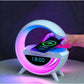 3 in 1 Night Light Bluetooth Speaker with USB Wireless Charger