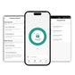 Smart Fingerprint Password Handle Door Lock with Tuya APP