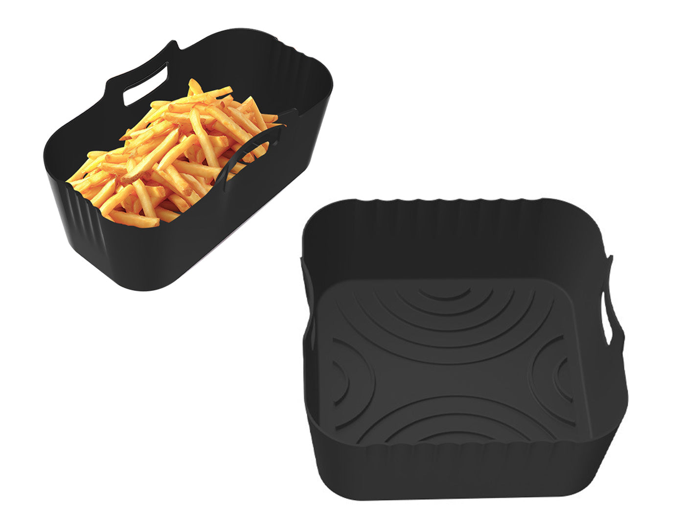 Air Fryer Silicone Liners for Philips Dual Basket Airfryer 3000 Series NA350