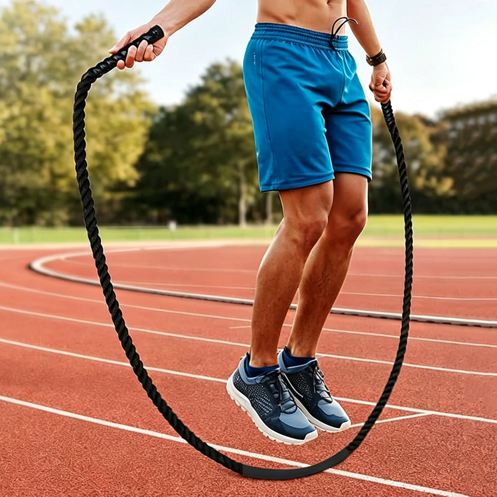 3m Battle Rope with Nylon Braided Structure for Fitness Training