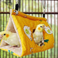 Bird Sleep Nest Cage Hut Pet Hammock Hang Cave Bed for Parrot Budgie Cockatiel
