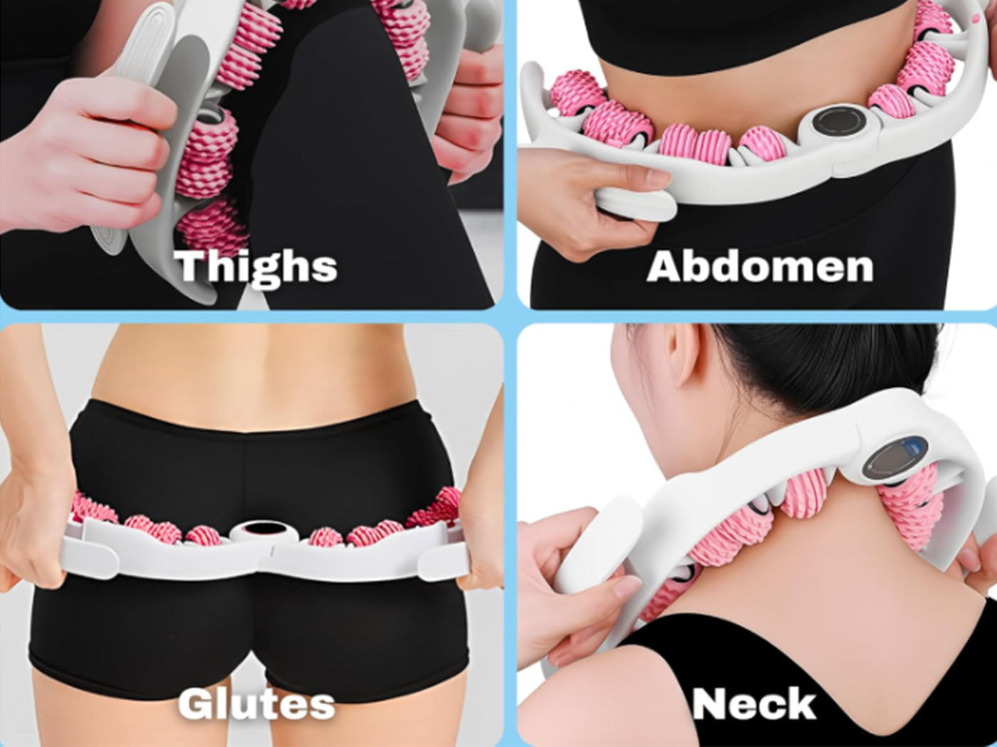 Detachable Cellulite Massager Roller for Thighs Legs Buttocks