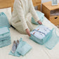 10Pcs Packing Cubes Travel Luggage Storage Bag
