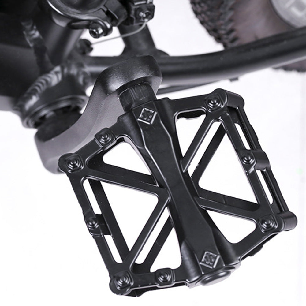 Antiskid Aluminum Alloy Bike Pedals Wide Platform Lightweight Bicycle Pedals for MTB Road Bikes